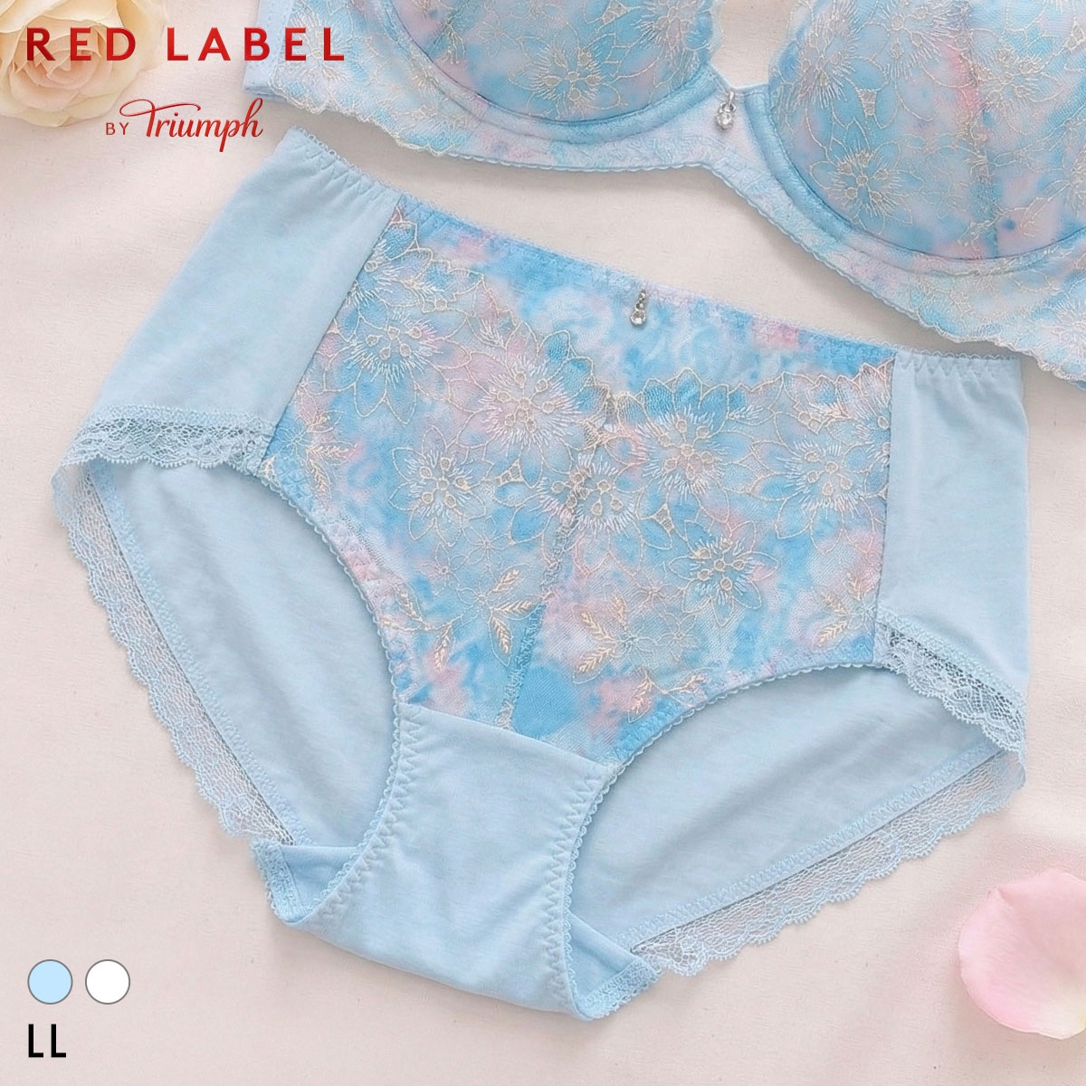 トリンプ TR0128 レッドレーベル バイ トリンプ ヨセアゲハ ショーツ ミディ やや深め LL Triumph 大きいサイズ