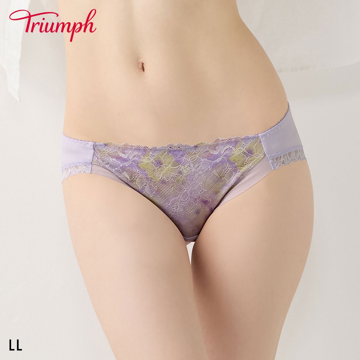 トリンプ TR647 ブラCOOL レギュラーショーツ スタンダード LL 大きいサイズ ハイレグ Triumph(LC-ライラック-LL)