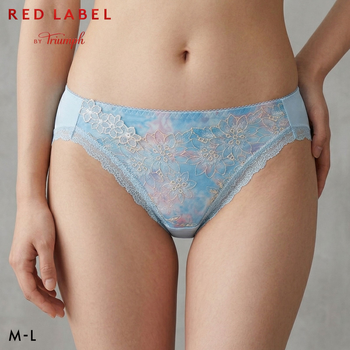 トリンプ TR0128 レッドレーベル バイ トリンプ ヨセアゲハ ショーツ レギュラー スタンダード ローライズ ML Triumph(LBU-薄ブルー-M)
