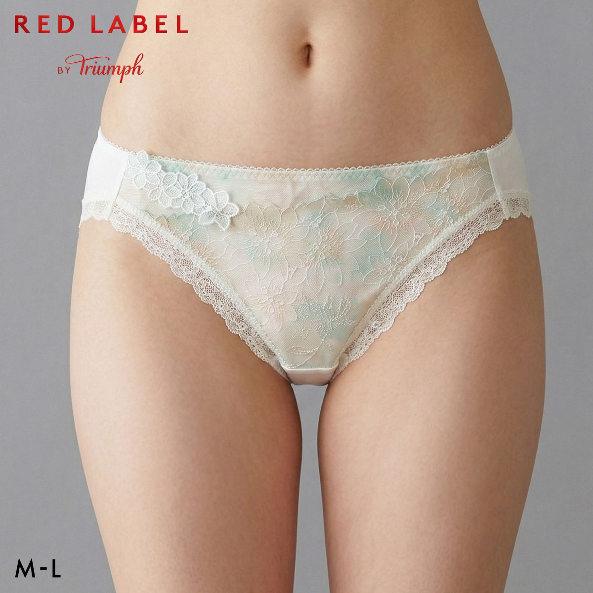 トリンプ TR0128 レッドレーベル バイ トリンプ ヨセアゲハ ショーツ レギュラー スタンダード ローライズ ML Triumph(WH-ホワイト-M)