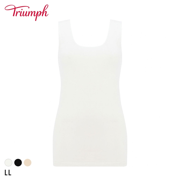 トリンプ TR5510 やわらか綿100インナー 袖なし ノースリーブ トップ LL 大きいサイズ Triumph