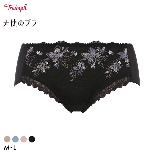 トリンプ TR654 天使のブラ さら凛スリム ボーイズレングスショーツ ヒップハンガー ローライズ ヘム Triumph