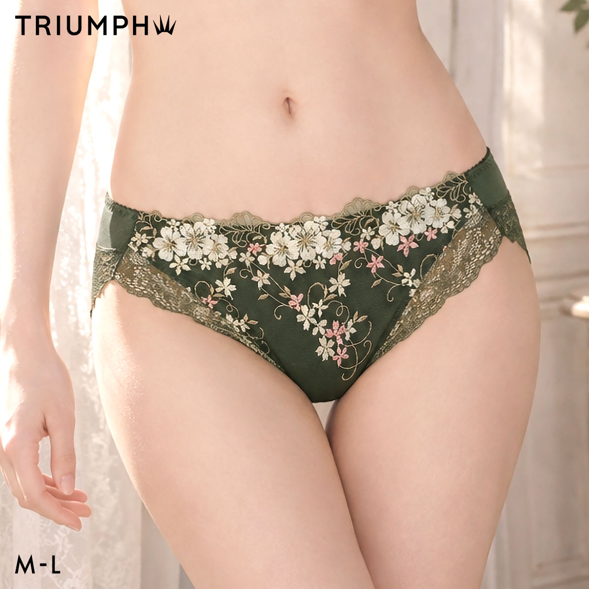 トリンプ レッドレーベル バイ トリンプ ショーツ スタンダード TR0130 ML 下着 Triumph(DGR-濃グリーン-M)