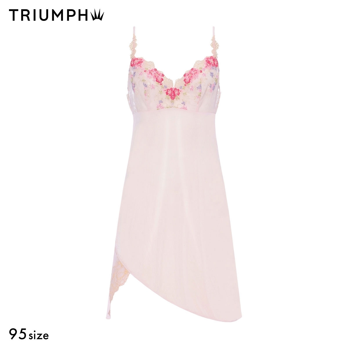 トリンプ レッドレーベル バイ トリンプ スリップ キャミソール TR0130 95 大きいサイズ 下着 Triumph(PI-ピンク-95)