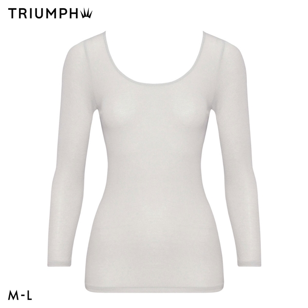 トリンプ TR5420 あったかうす軽インナー 8分袖 トップス ML 肌着 下着 Triumph