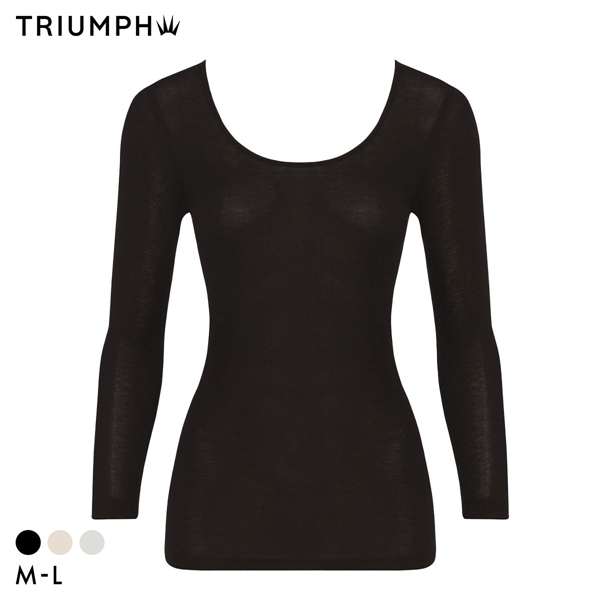 トリンプ TR5420 あっかたうす軽インナー 8分袖 トップス ML 肌着 下着 Triumph