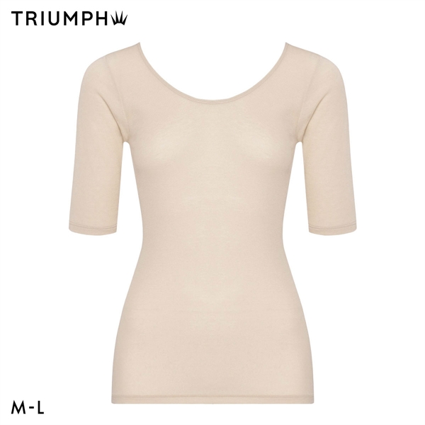 トリンプ TR5420 あったかうす軽インナー 3分袖 トップス ML 肌着 下着 Triumph