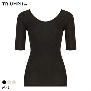トリンプ TR5420 あったかうす軽インナー 3分袖 トップス ML 肌着 下着 Triumph