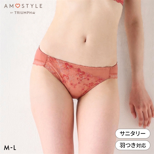 アモスタイル AMST1530 チャーミングペタル サニタリーショーツ ショーツ 生理用 ML AMOSTYLE