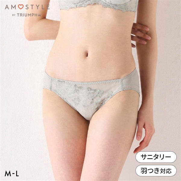 アモスタイル AMST1530 チャーミングペタル サニタリーショーツ ショーツ 生理用 ML AMOSTYLE
