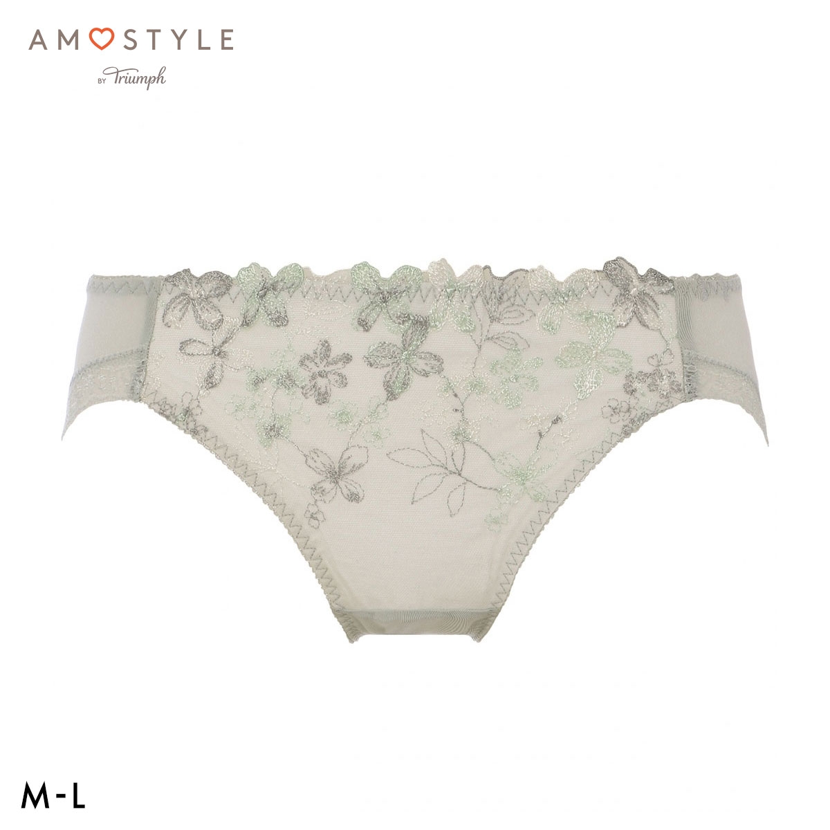 アモスタイル AMST1530 チャーミングペタル ショーツ レギュラー スタンダード ローライズ AMOSTYLE(LGY-薄グレー-M)