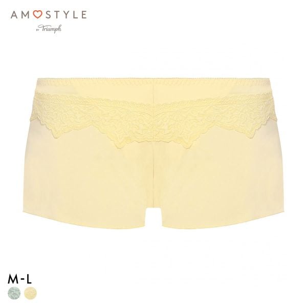 アモスタイル AMST1525 らくふわ ノンワイヤー ボーイズレングス ショーツ AMOSTYLE LGR YE