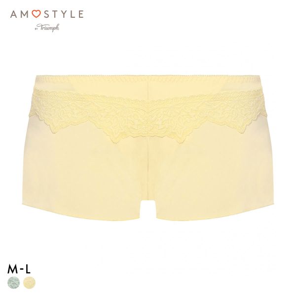 アモスタイル AMST1525 らくふわ ノンワイヤー ボーイズレングス ショーツ AMOSTYLE LGR YE