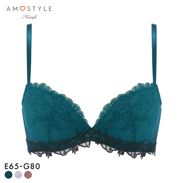 アモスタイル AMST1523 チャーミングラマー スリムライン フェアリークチュール 3/4カップブラジャー EFG AMOSTYLE 大きいサイズ