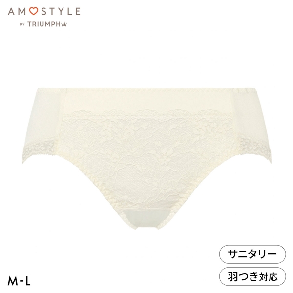 アモスタイル 夢みるブラ AMST1545 フローラルミスト ショーツ サニタリー ML AMOSTYLE