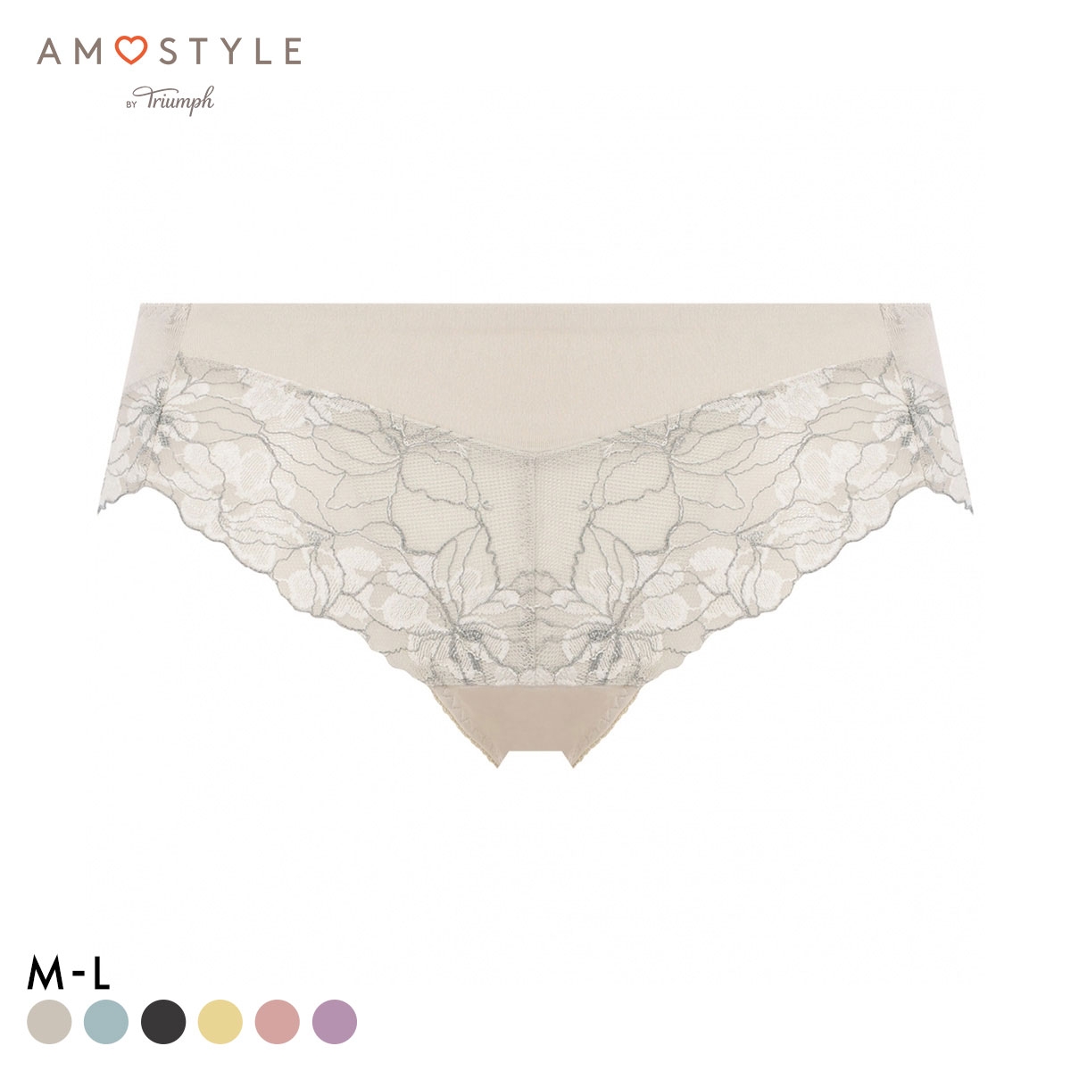 アモスタイル AMST1548 マイブロッサムブーケ サニタリーショーツ ショーツ 生理用 ローライズ ML AMOSTYLE(VL-バニラ-M)