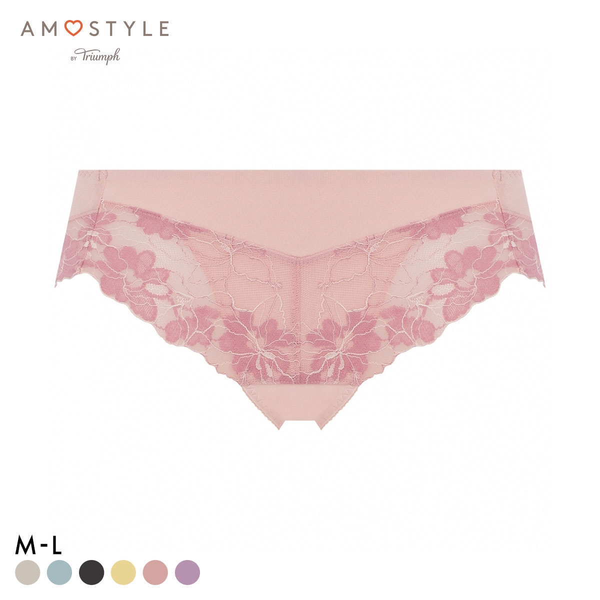 アモスタイル AMST1548 マイブロッサムブーケ サニタリーショーツ ショーツ 生理用 ローライズ ML AMOSTYLE(PI-ピンク-M)