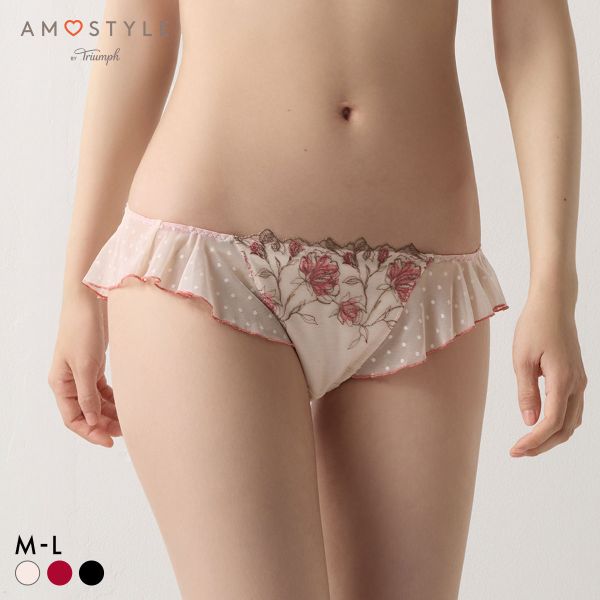 アモスタイル AMST1541 プレイフルローズ タンガ ショーツ Tバック AMOSTYLE