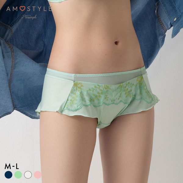 アモスタイル 夢見るブラ AMST1537 レインボーリリー ショーツ ボーイズレングス AMOSTYLE