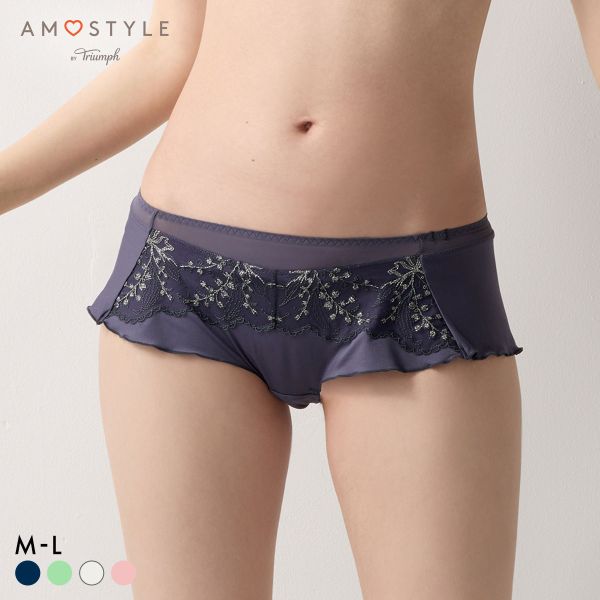 アモスタイル 夢見るブラ AMST1537 レインボーリリー ショーツ ボーイズレングス AMOSTYLE