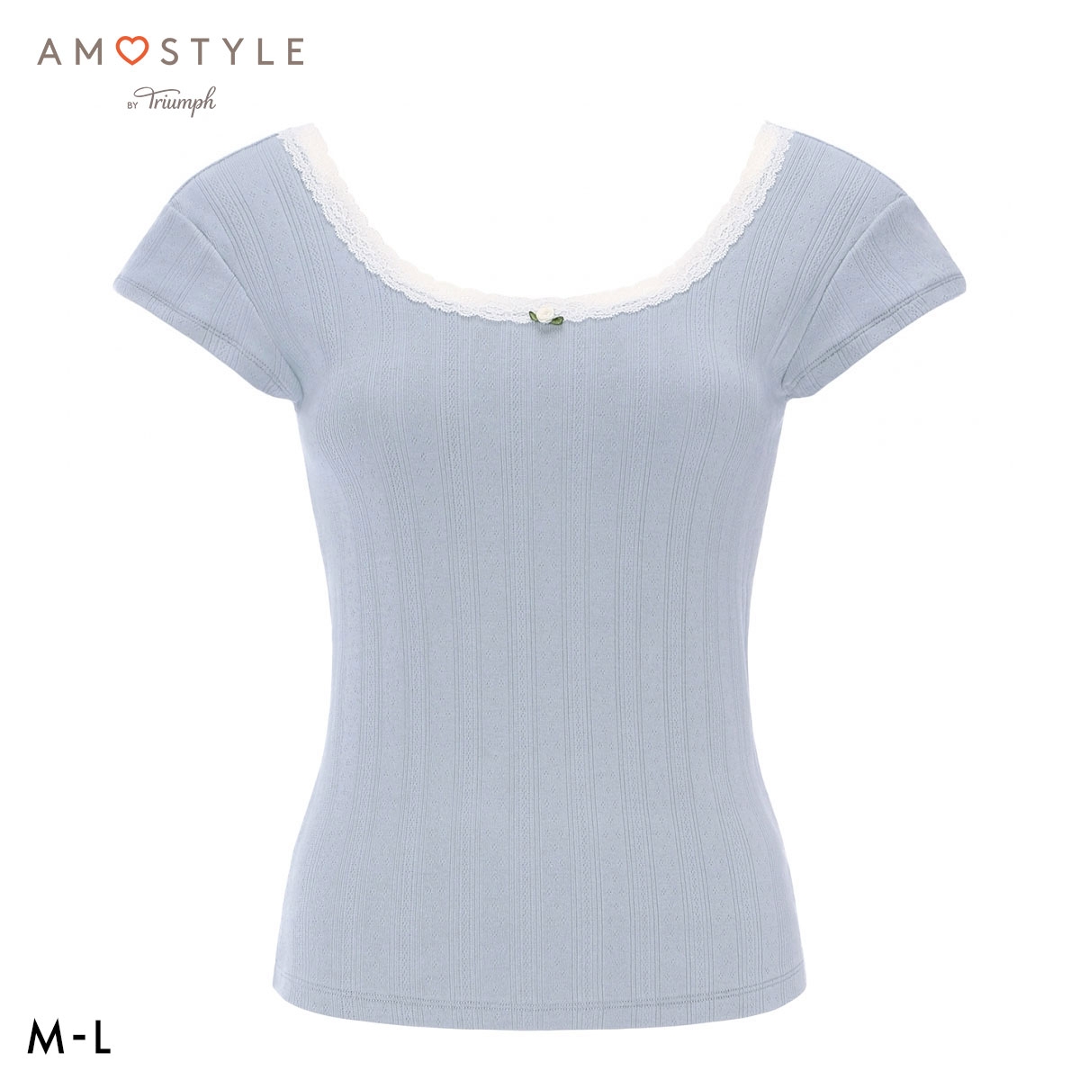 アモスタイル AMST1550 見せKawa インナー フレンチスリーブ AMOSTYLE