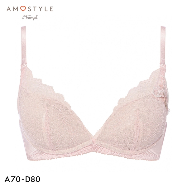 アモスタイル 夢みるブラ AMST1544 ヴィーナスエア エアリー ノンワイヤー ブラジャー ABCD AMOSTYLE