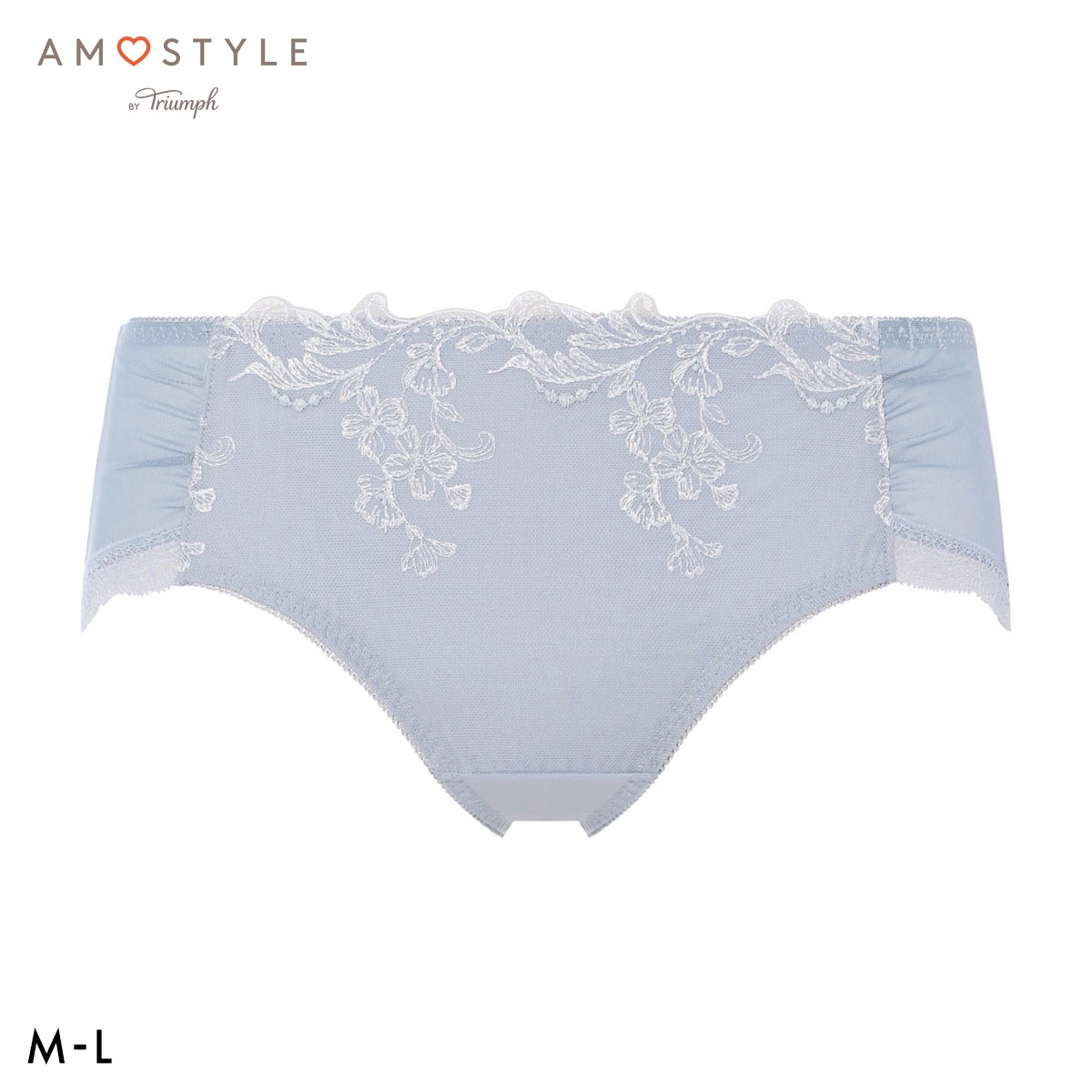 アモスタイル 夢みるブラ AMST1543 ヴィーナスエア ショーツ ボーイズレングス ローライズ ML AMOSTYLE(BGY-ブルーグレー-M)