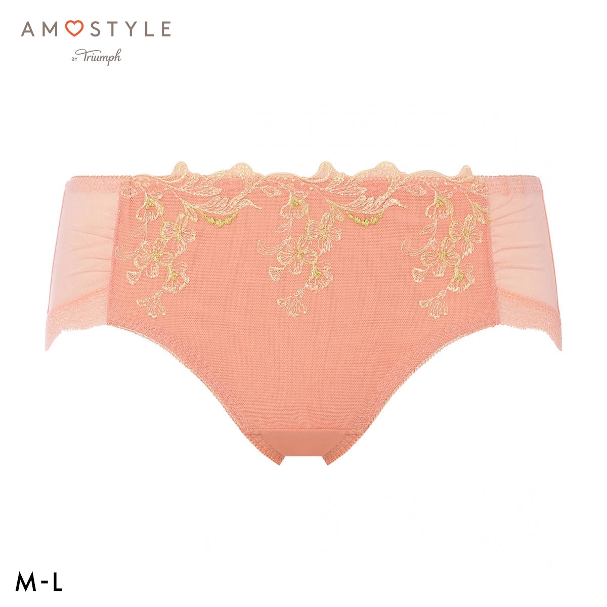 アモスタイル 夢みるブラ AMST1543 ヴィーナスエア ショーツ ボーイズレングス ローライズ ML AMOSTYLE(CO-コーラル-M)