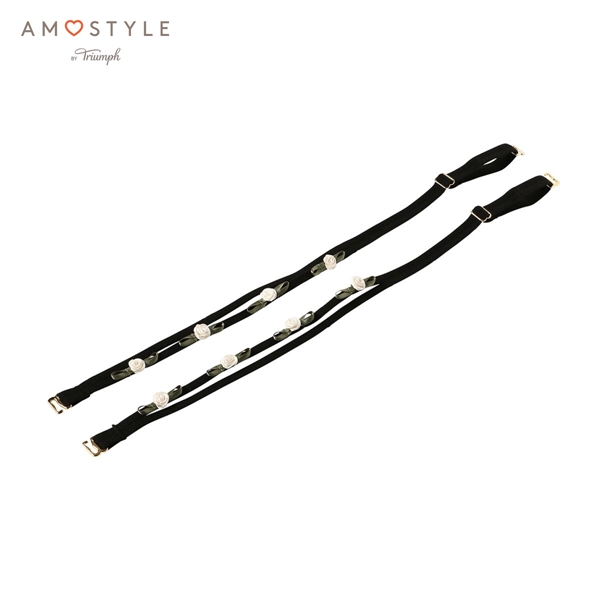 アモスタイル AMST401 ストラップ ローズモチーフ ブラストラップ デザインストラップ AMOSTYLE