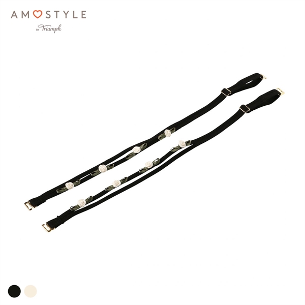 アモスタイル AMST401 ストラップ ローズモチーフ ブラストラップ デザインストラップ AMOSTYLE