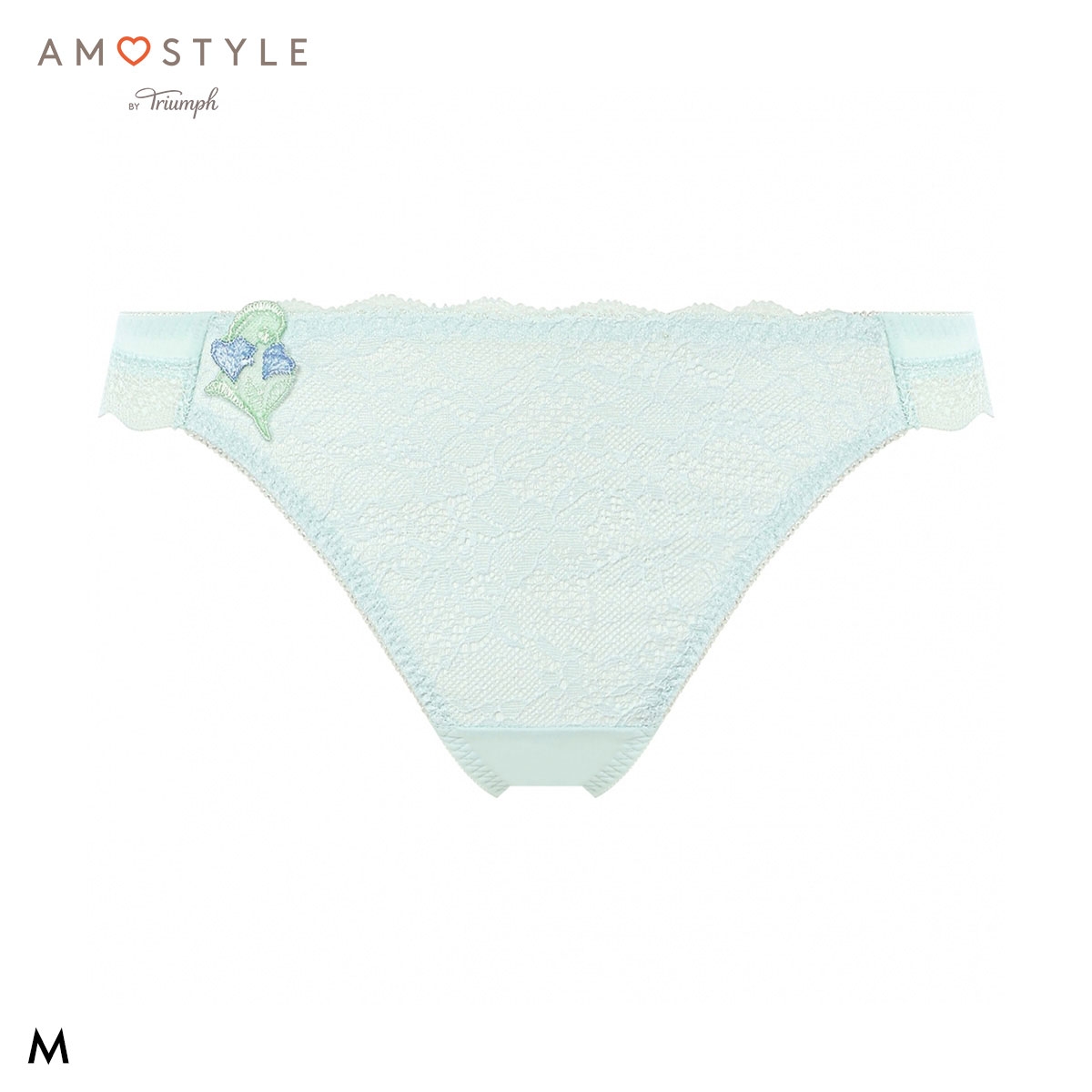 アモスタイル 夢みるブラ AMST1544 ヴィーナスエア ショーツ ストリング タンガ Tバック ローライズ M AMOSTYLE(MI-ミント-M)