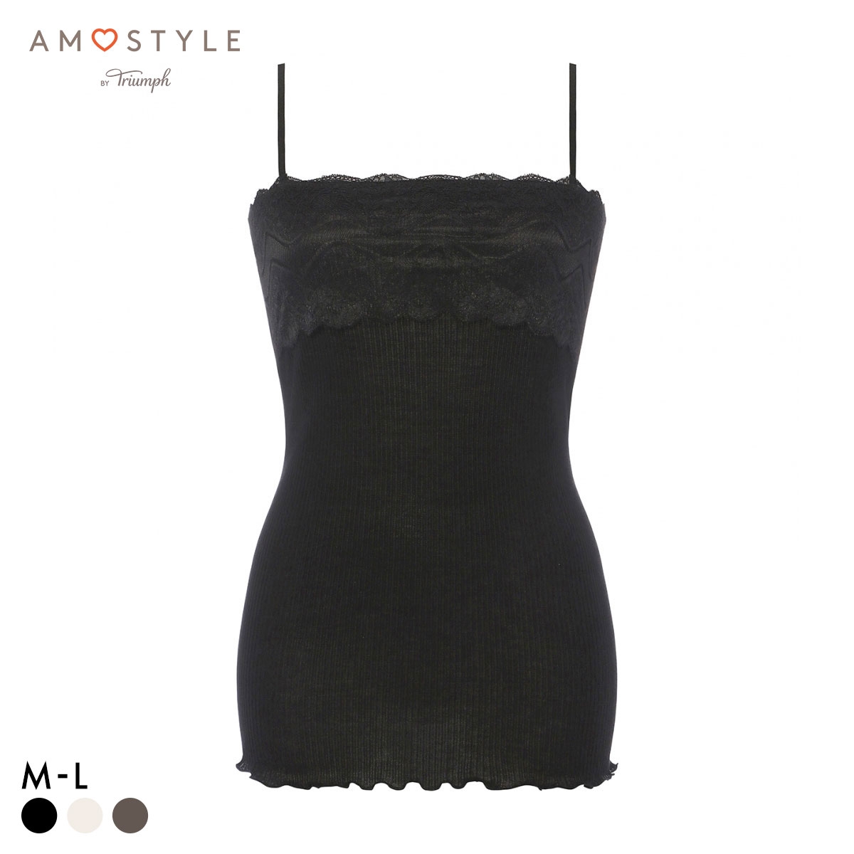 アモスタイル AMST1532 保湿インナー キャミソール インナー ストラップレス ランジェリー AMOSTYLE