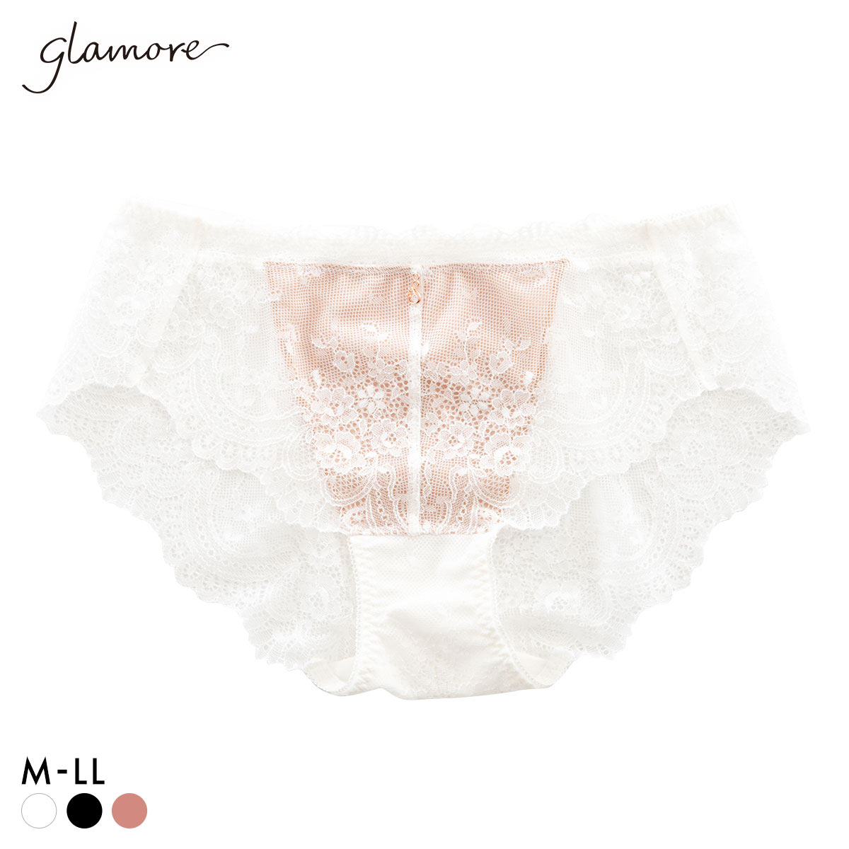 グラモア glamore 自胸を育てるブラ パフュームブラ FT0120A 総レースショーツ ペアショーツ 食い込みにくい 段差レス FT0119