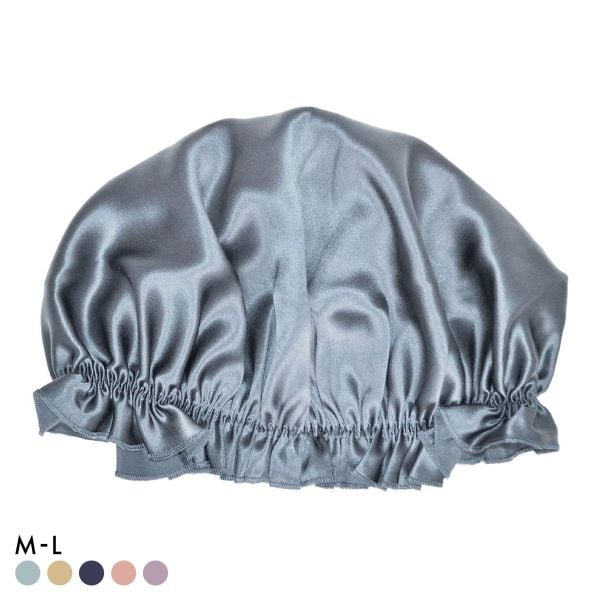 シルク ナイトキャップ FT0377 ロングヘア セミロング ショート 摩擦 寝癖 抜け毛防止 保湿 美髪 e-gate shopオリジナル グラモア