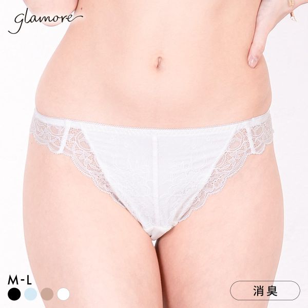 グラモア glamore グラモアブラCOOL FT0401 Tバック タンガショーツ ペアショーツ 涼しい 速乾 消臭 響きにくい レース FT0403