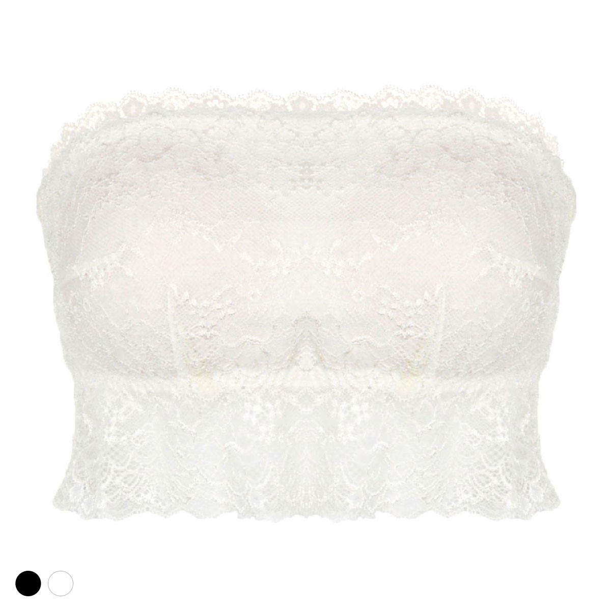 総レースブラカバー FT0446 胸元を隠せるブラカバー ブラ隠し 谷間カバー チラ見え防止 薄着 e-gate shopオリジナル グラモア(WH-ホワイト-Free)