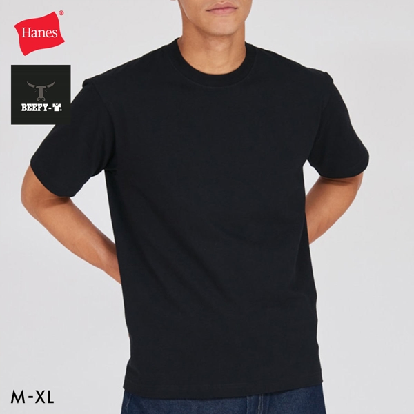 ヘインズ Hanes ビーフィー BEEFY-T ショートスリーブ クルーネックTシャツ HM1-D001 ヘビーウェイト 白T H5180