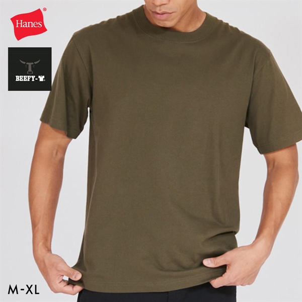ヘインズ Hanes ビーフィー BEEFY-T ショートスリーブ クルーネックTシャツ HM1-D001 ヘビーウェイト 白T H5180