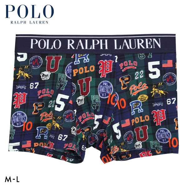 ポロ ラルフ ローレン Crested VarsityShort Boxer ショートボクサー メンズ ボクサーパンツ POLO RALPH LAUREN 前閉じ