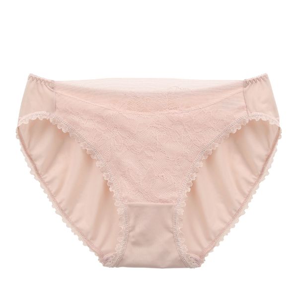 ローファン Lofan 革新ノンワイヤー シアーレース ふんわりデコルテ 丸胸 補整 ペアショーツ スタンダード 単品 Lofan×SHIROHATOコラボ