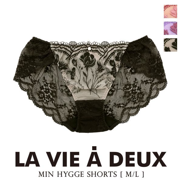 Min hygge ミン ヒュッゲ ショーツ スタンダード ML 単品  LA VIE A DEUX ラヴィアドゥ