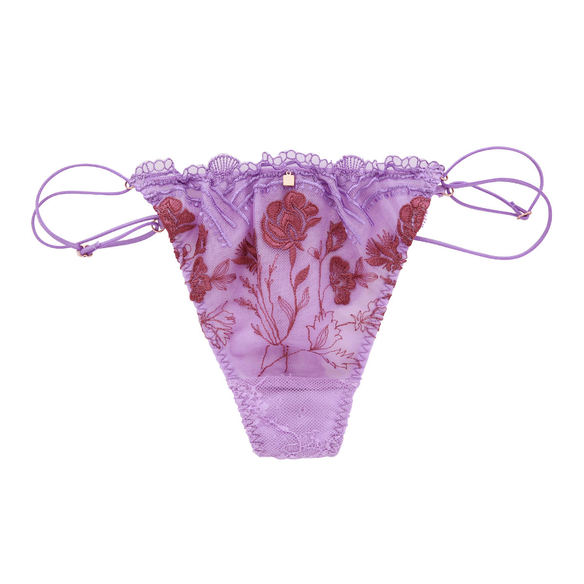 Min hygge ミン ヒュッゲ ショーツ Tバック M 単品 LA VIE A DEUX ラヴィアドゥ(LC-ライラック-M)