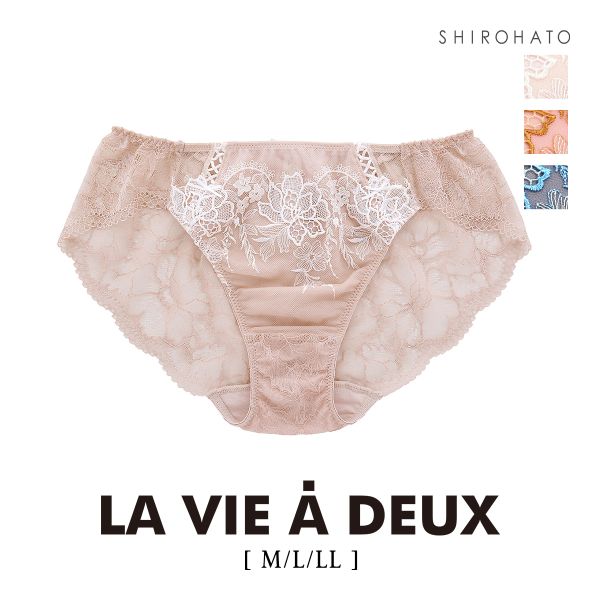 ラヴィアドゥ ユーフォリア ショーツ スタンダード バックレース M L LL LA VIE A DEUX Euphoria
