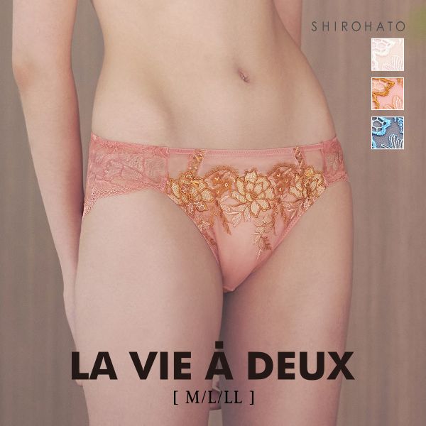 ラヴィアドゥ ユーフォリア ショーツ スタンダード バックレース M L LL LA VIE A DEUX Euphoria
