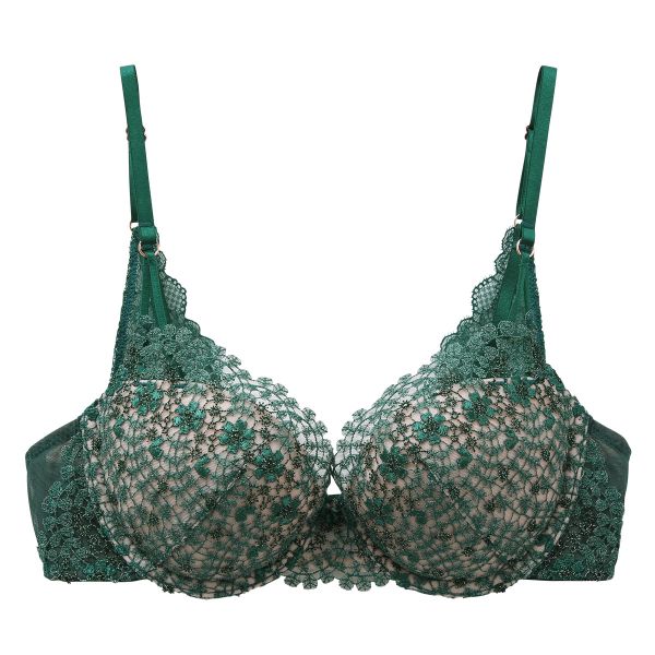 きらめくギュピールレースの可憐。 Nine ナイン ブラジャー DE 単品 LA VIE A DEUX ラヴィアドゥ DOMESTIC UNDER D2251