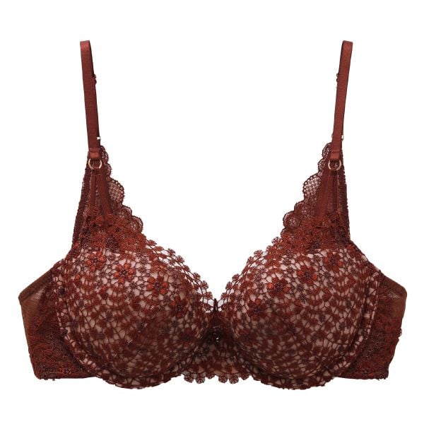 きらめくギュピールレースの可憐。 Nine ナイン ブラジャー DE 単品 LA VIE A DEUX ラヴィアドゥ DOMESTIC UNDER D2251