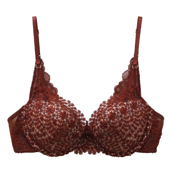 きらめくギュピールレースの可憐。 Nine ナイン ブラジャー DE 単品 LA VIE A DEUX ラヴィアドゥ DOMESTIC UNDER D2251