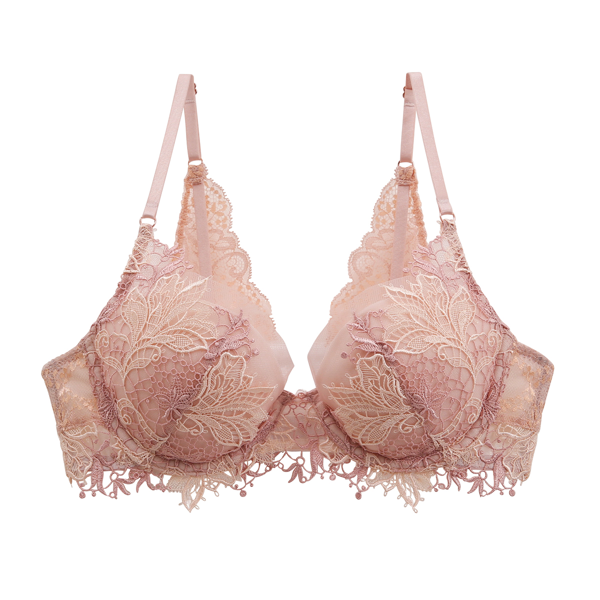 Arabesque アラベスク ブラジャー BCDE 単品 LA VIE A DEUX ラヴィアドゥ DOMESTIC UNDER D2260(PB-ピンクベージュ-B70)