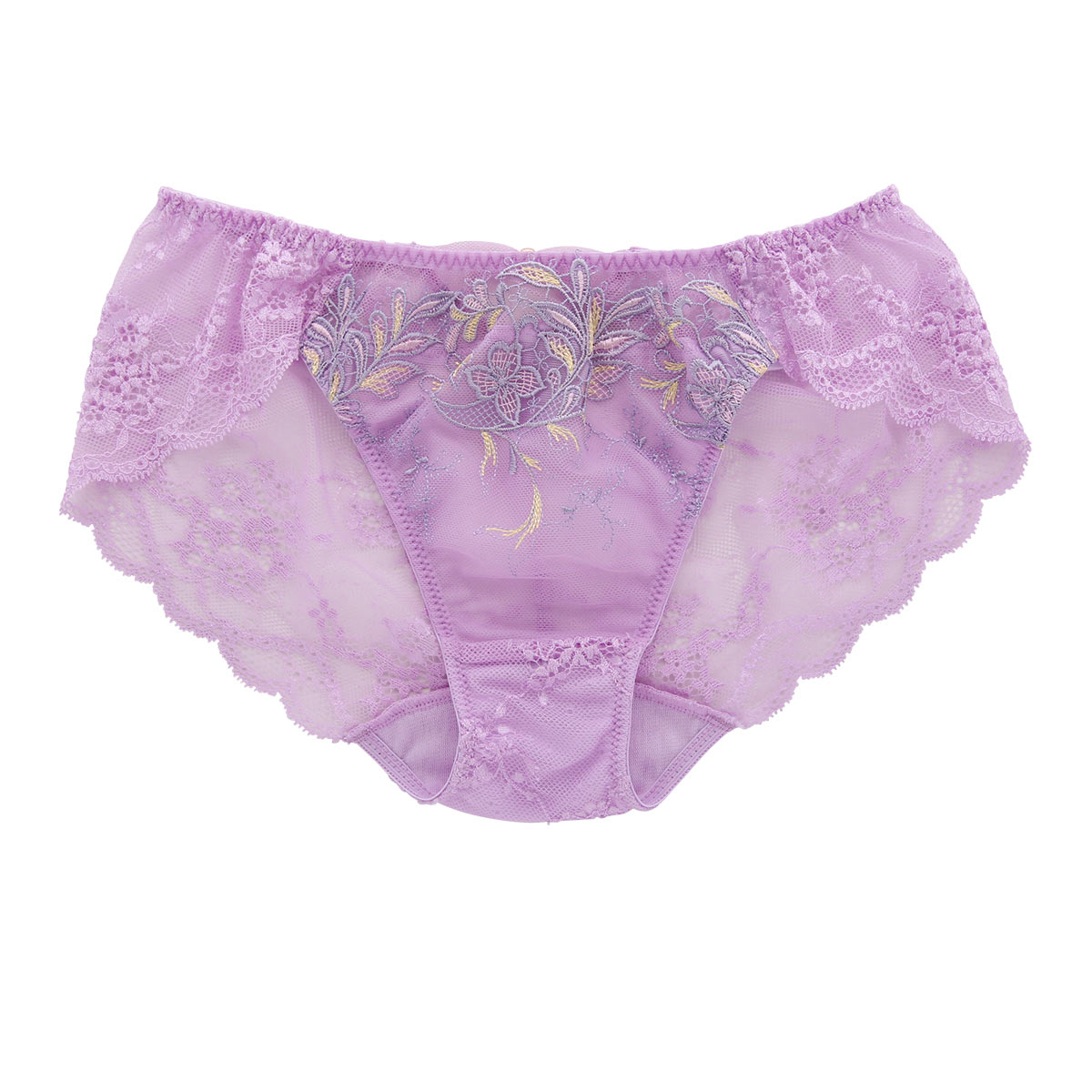 Champetre bouquet シャンペトルブーケ ショーツ スタンダード バックレース ML 単品 LA VIE A DEUX ラヴィアドゥ DOMESTIC UNDER(PPU-ピンクパープル-M)