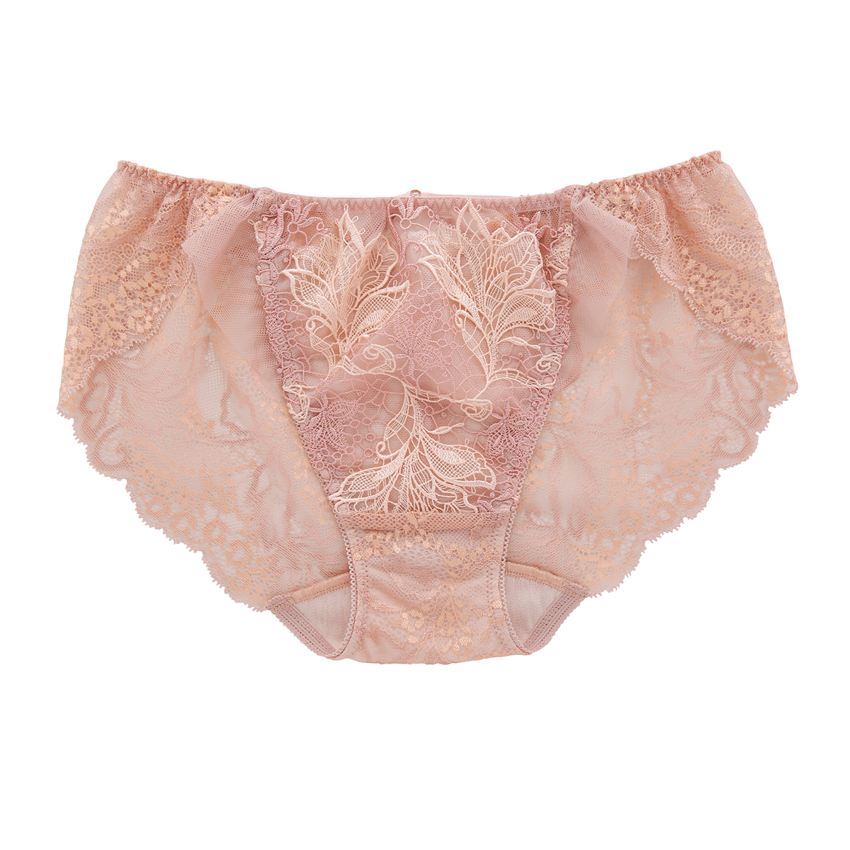 Arabesque アラベスク ショーツ スタンダード バックレース ML 単品 LA VIE A DEUX ラヴィアドゥ DOMESTIC UNDER(PB-ピンクベージュ-M)